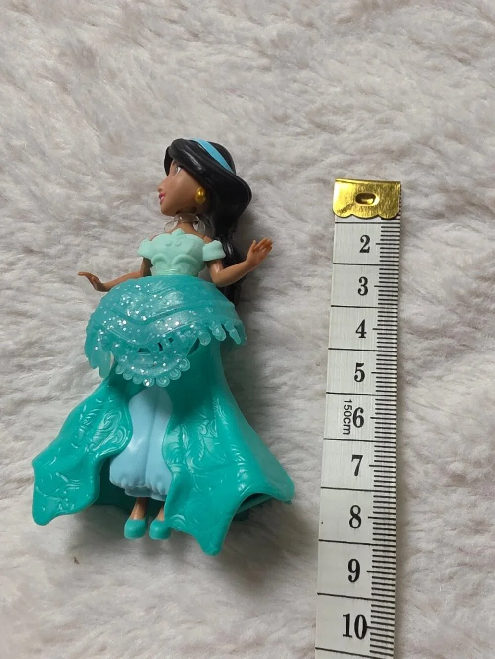 Disney Princess Jasmine Aladdin Royal Clips Mini Doll Rainbow Collection